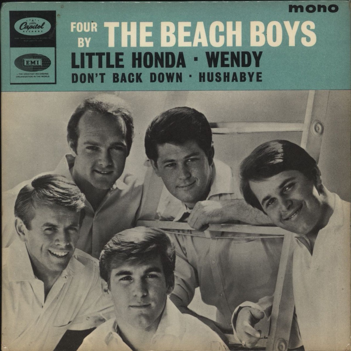 The Beach Boys Four By The Beach Boys EP – EX UK 7 vinyl