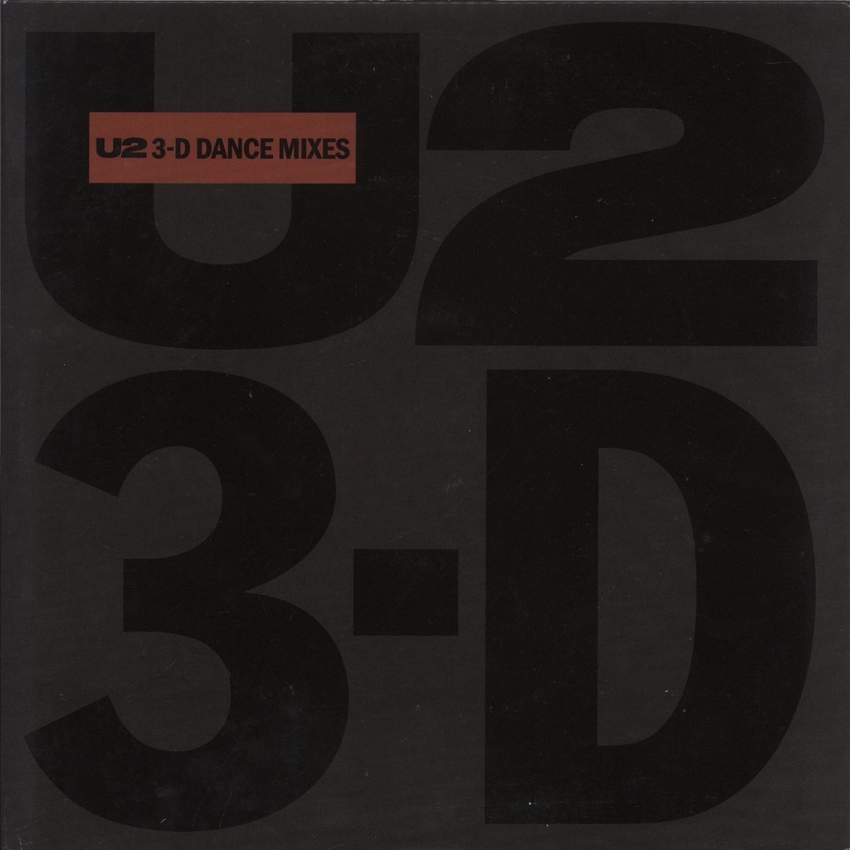 U2 3-D Dance Mixes – 180 Gram UK 12 vinyl