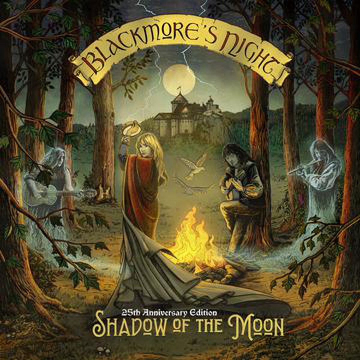 BLACKMORES NIGHT SHADOW OF THE MOON 3LP (25th Anniversary Edition Crystal Clear Vinyl)