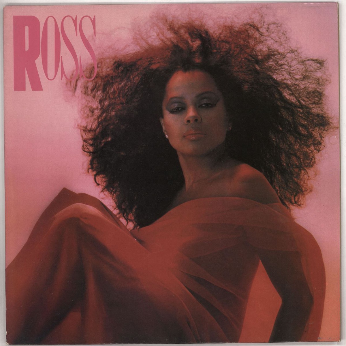 Diana Ross Ross – Sample Sticker UK Vinyl LP