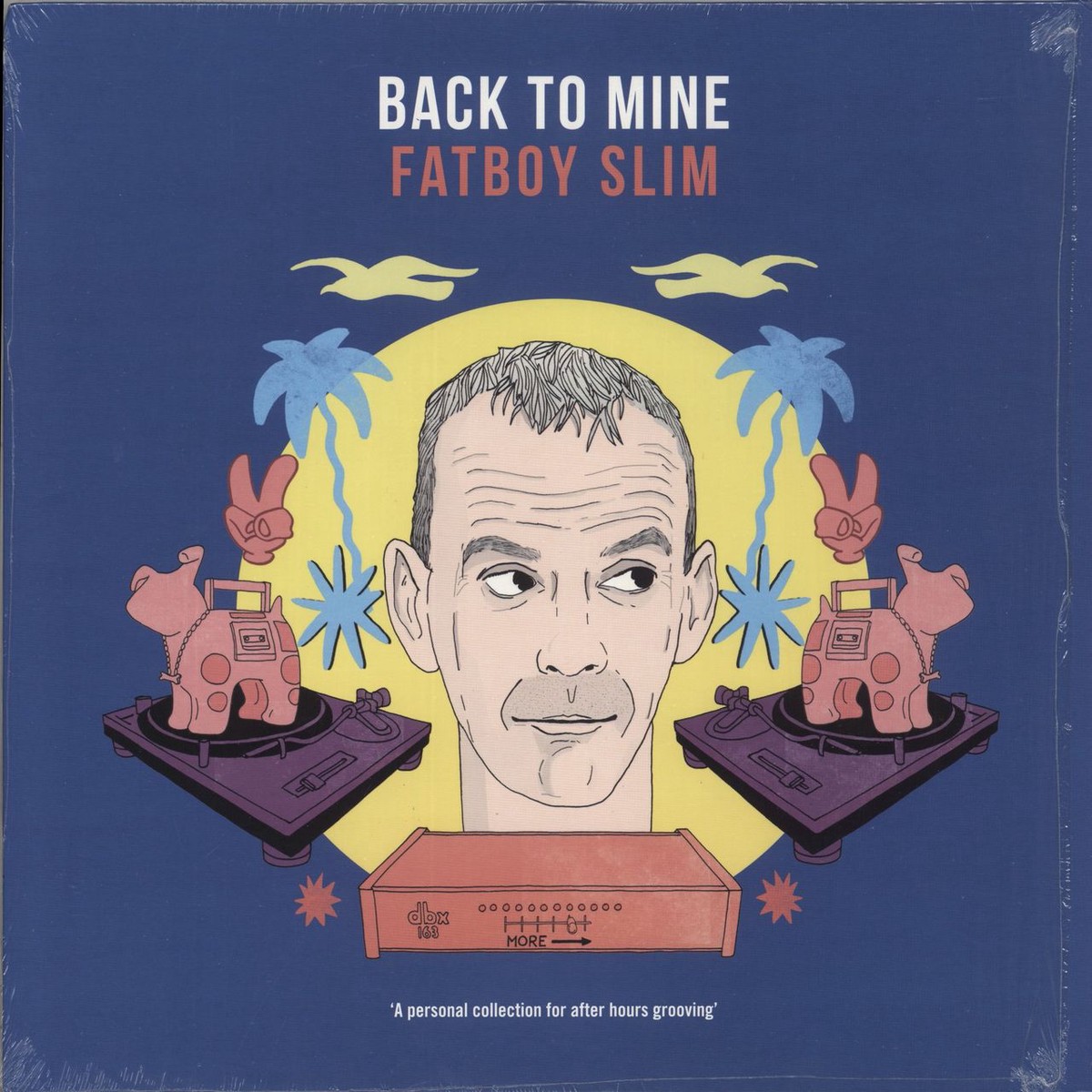 Fatboy Slim Back To Mine – Purple vinyl UK 2-LP vinyl set