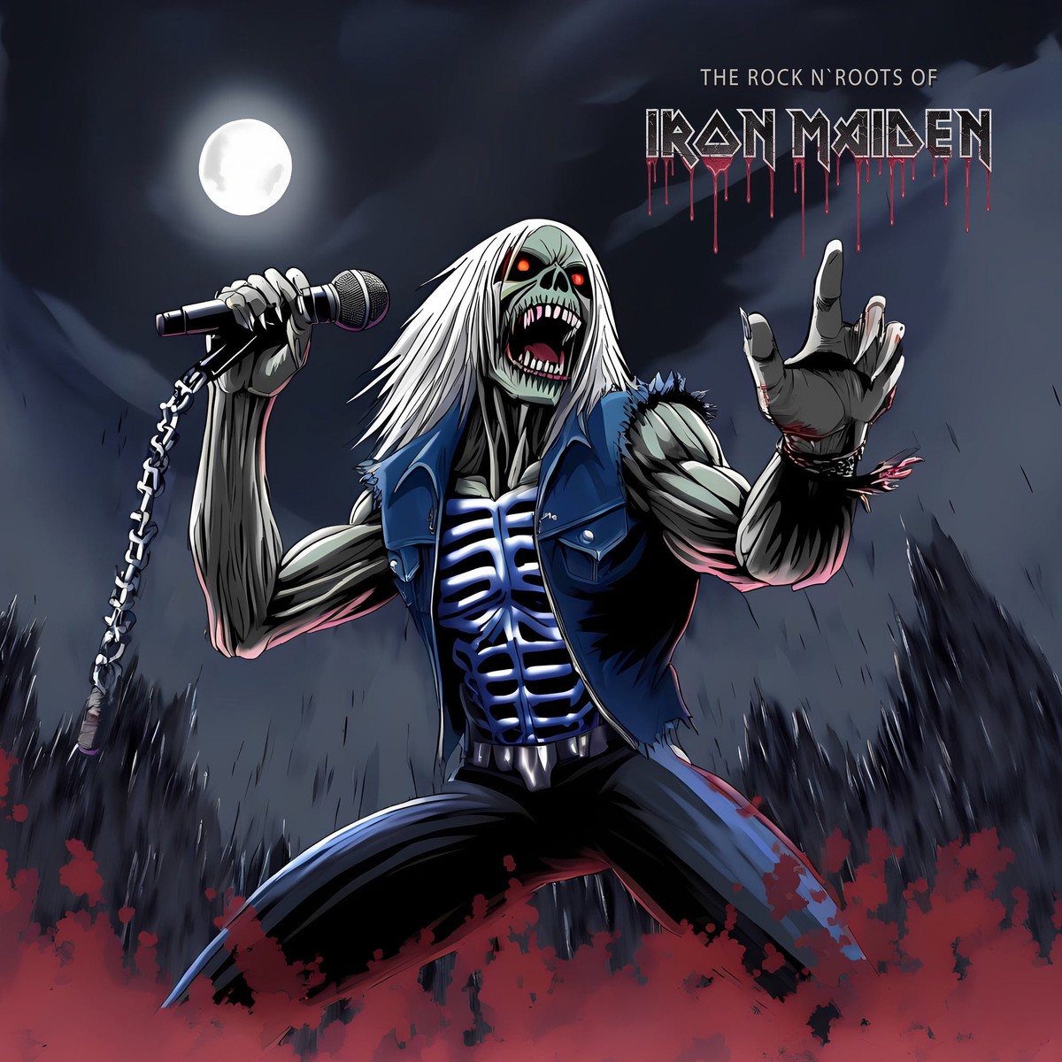 IRON MAIDEN THE ROCK N ROOTS OF IRON MAIDEN LP (Limited Edition)