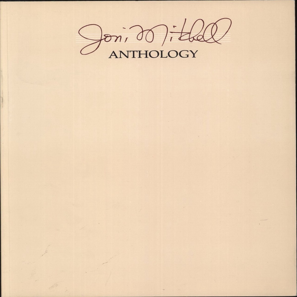 Joni Mitchell Anthology – Songbook US Book