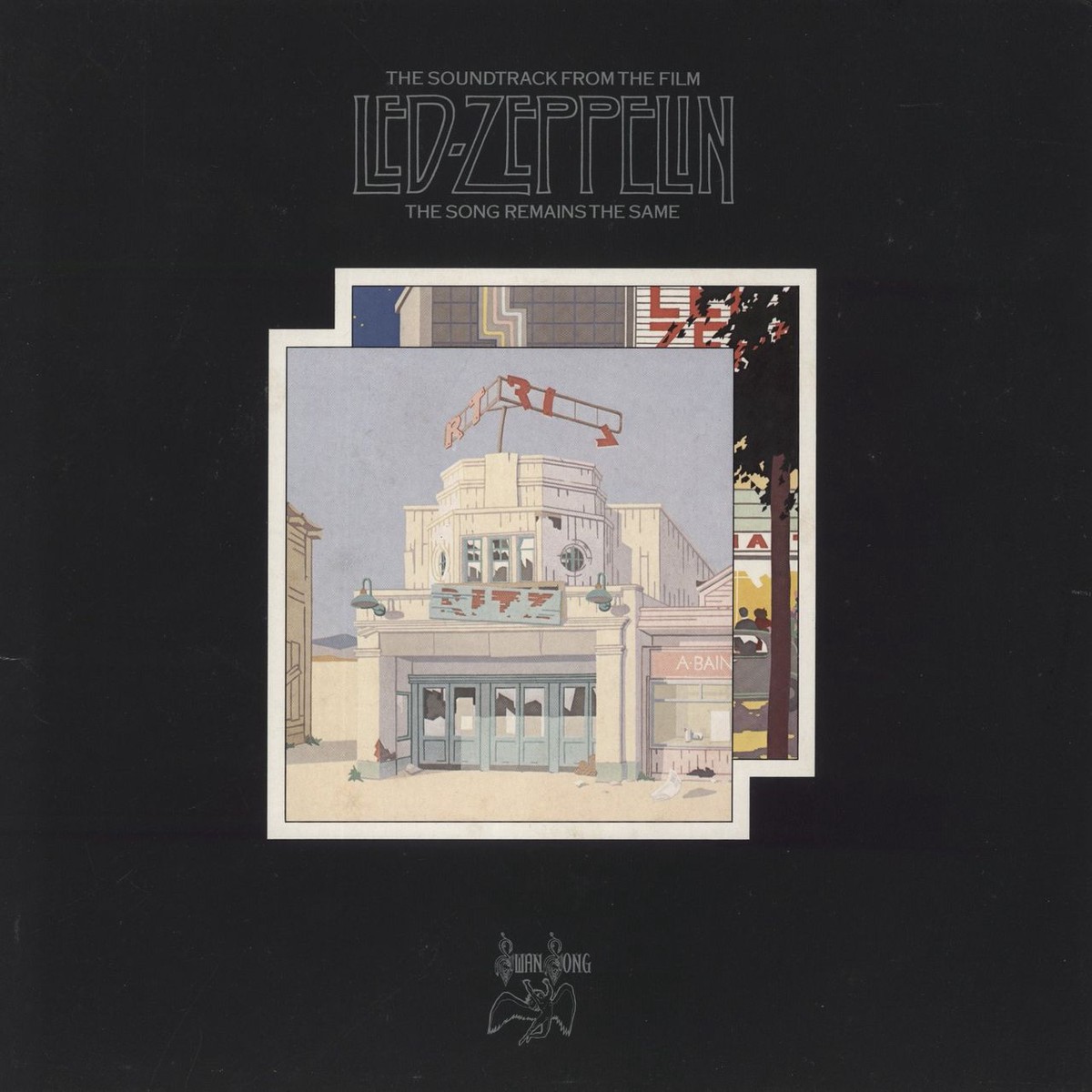 Led Zeppelin The Song Remains The Same – Barcoded – EX German 2-LP vinyl set