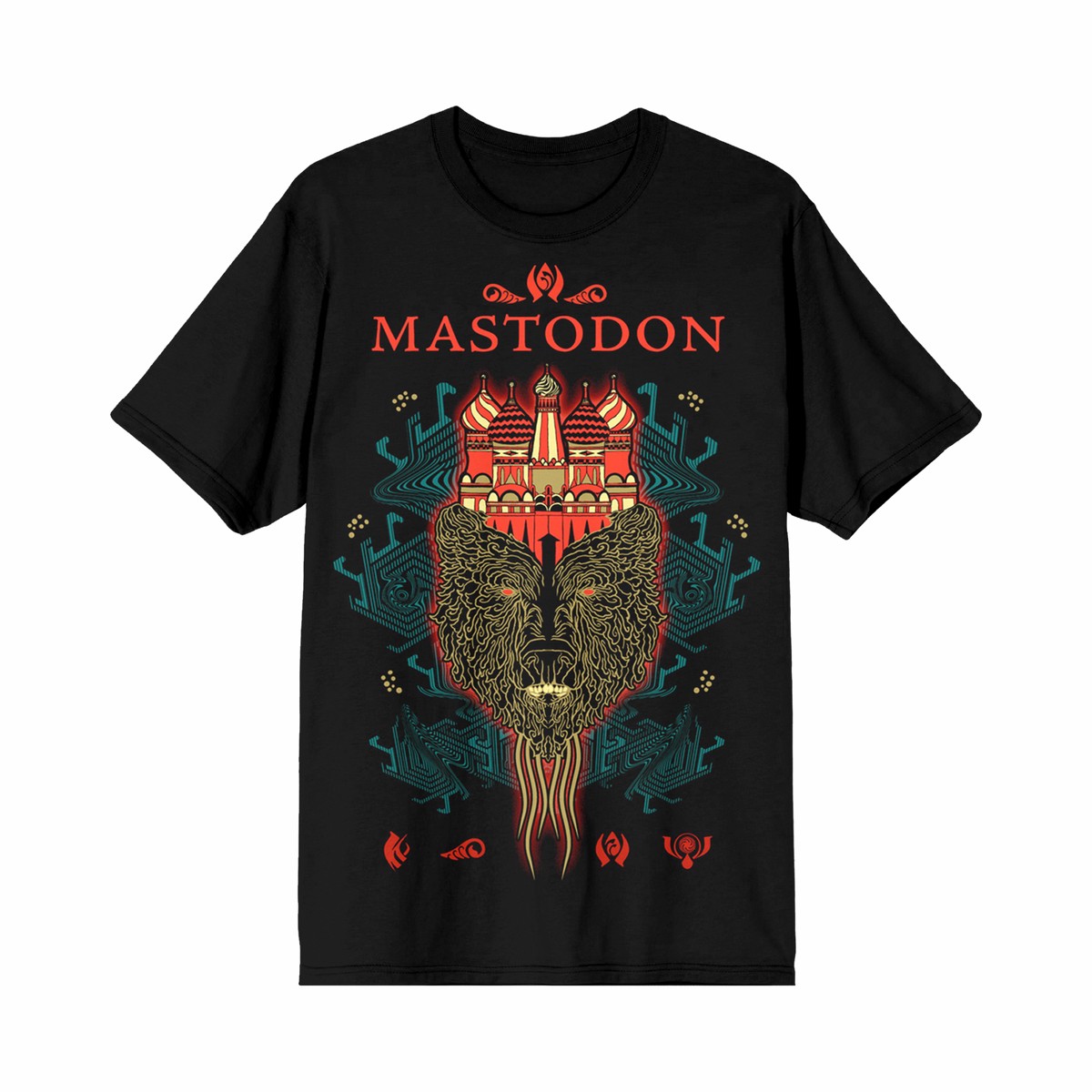 MASTODON ONION DOME BEAR T-SHIRT
