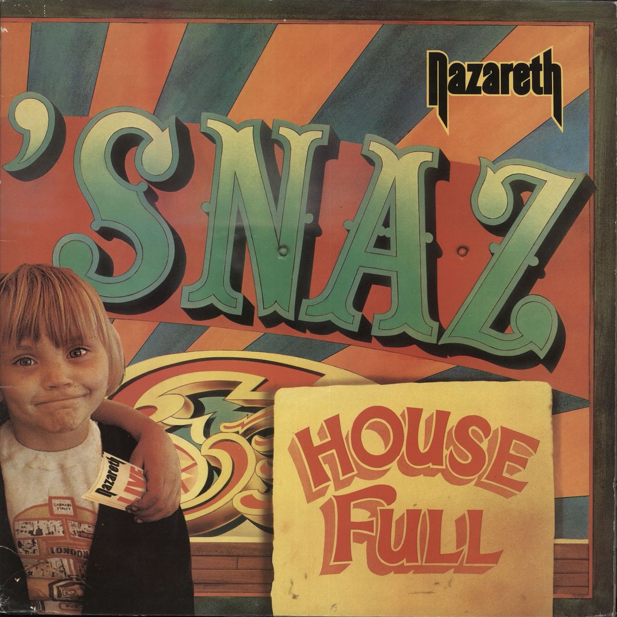 Nazareth Snaz UK 2-LP vinyl set