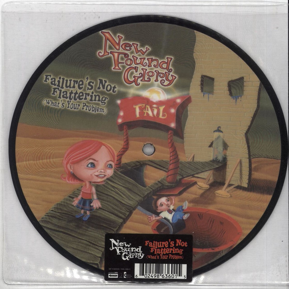 New Found Glory Failures Not Flattering (Whats Your Problem) UK 7 picture disc