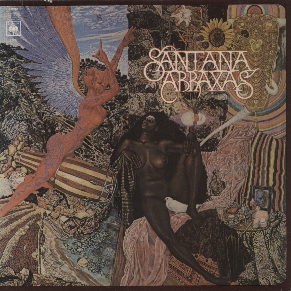 Santana Abraxas – 2nd UK Vinyl LP