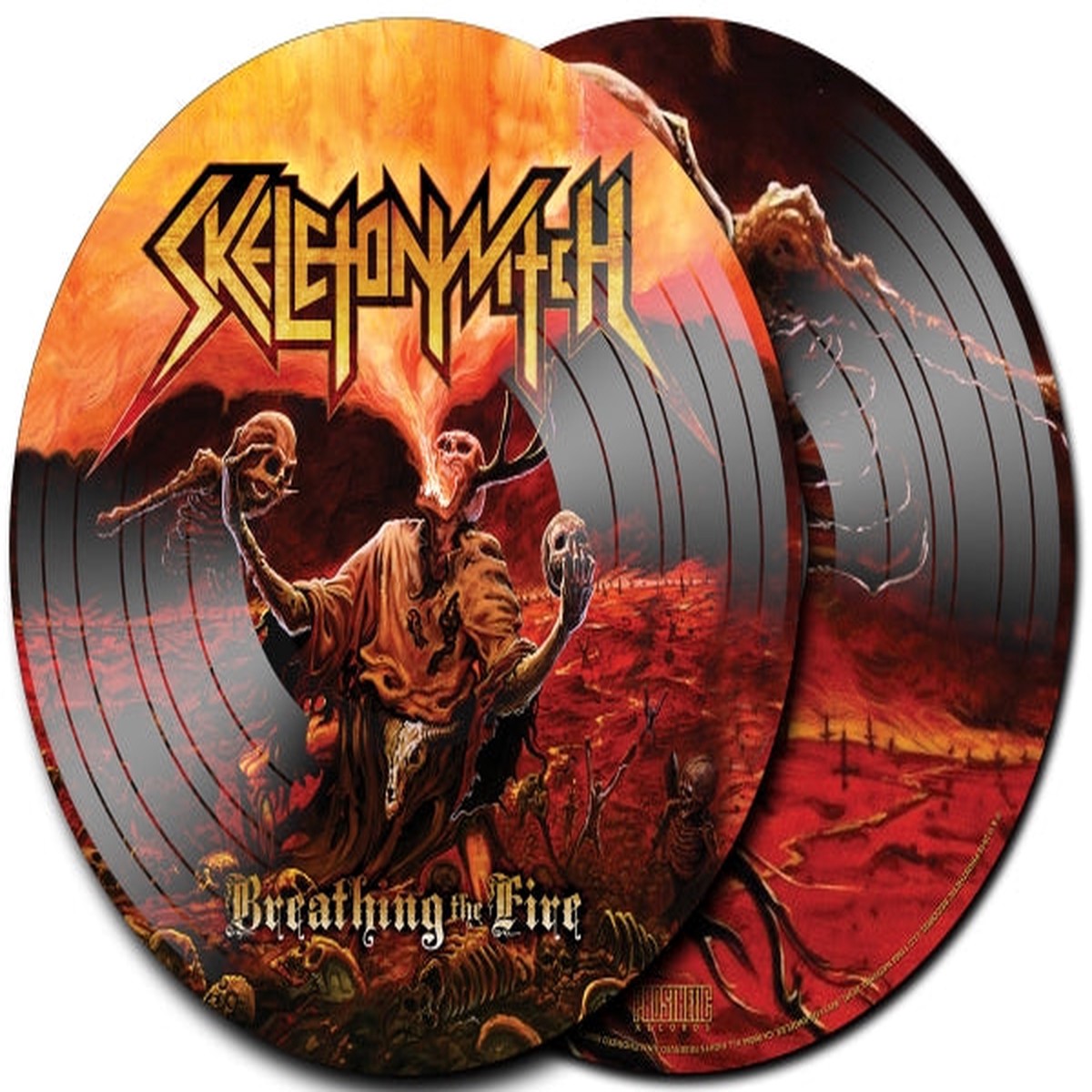 SKELETONWITCH BREATHING THE FIRE PICTURE DISC