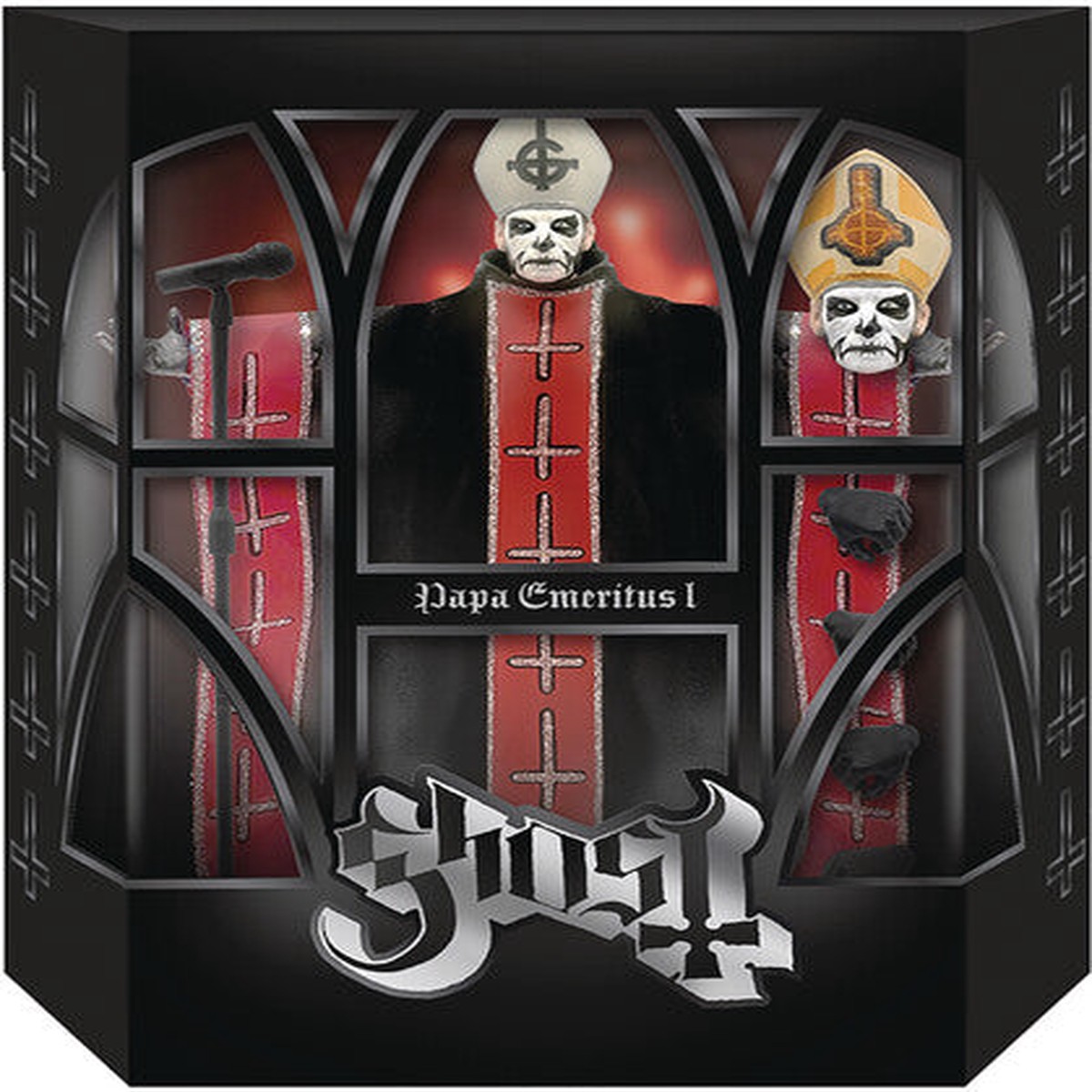 SUPER7 GHOST ULTIMATES WAVE 1 – PAPA EMERITUS I ACTION FIGURE