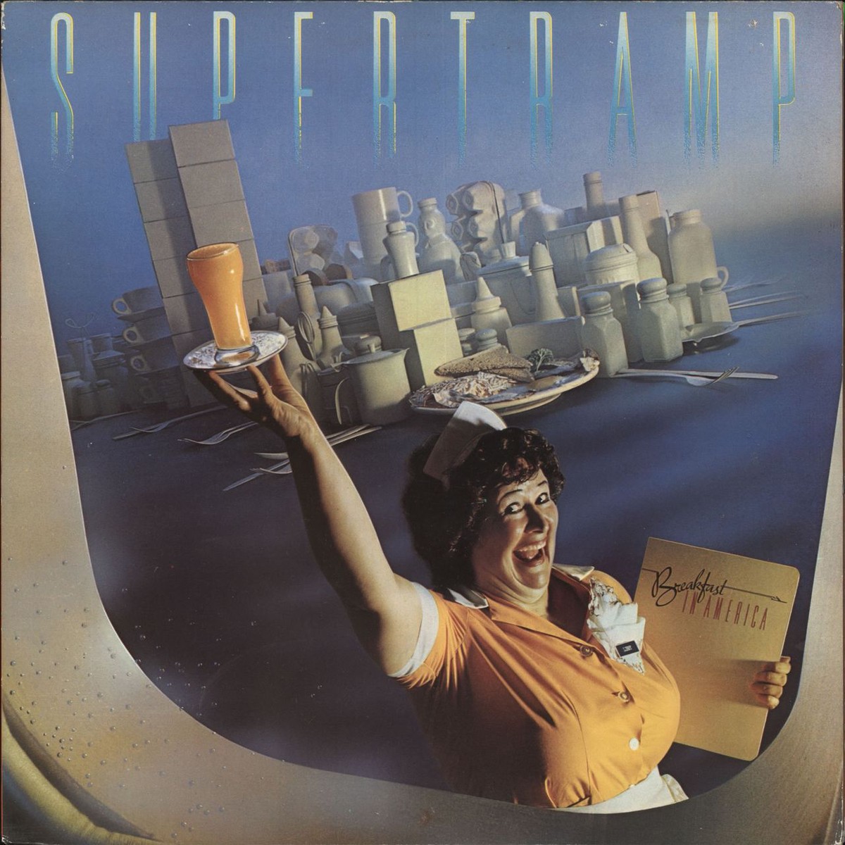 Supertramp Breakfast In America – 1st – gold stamp UK Promo Vinyl LP