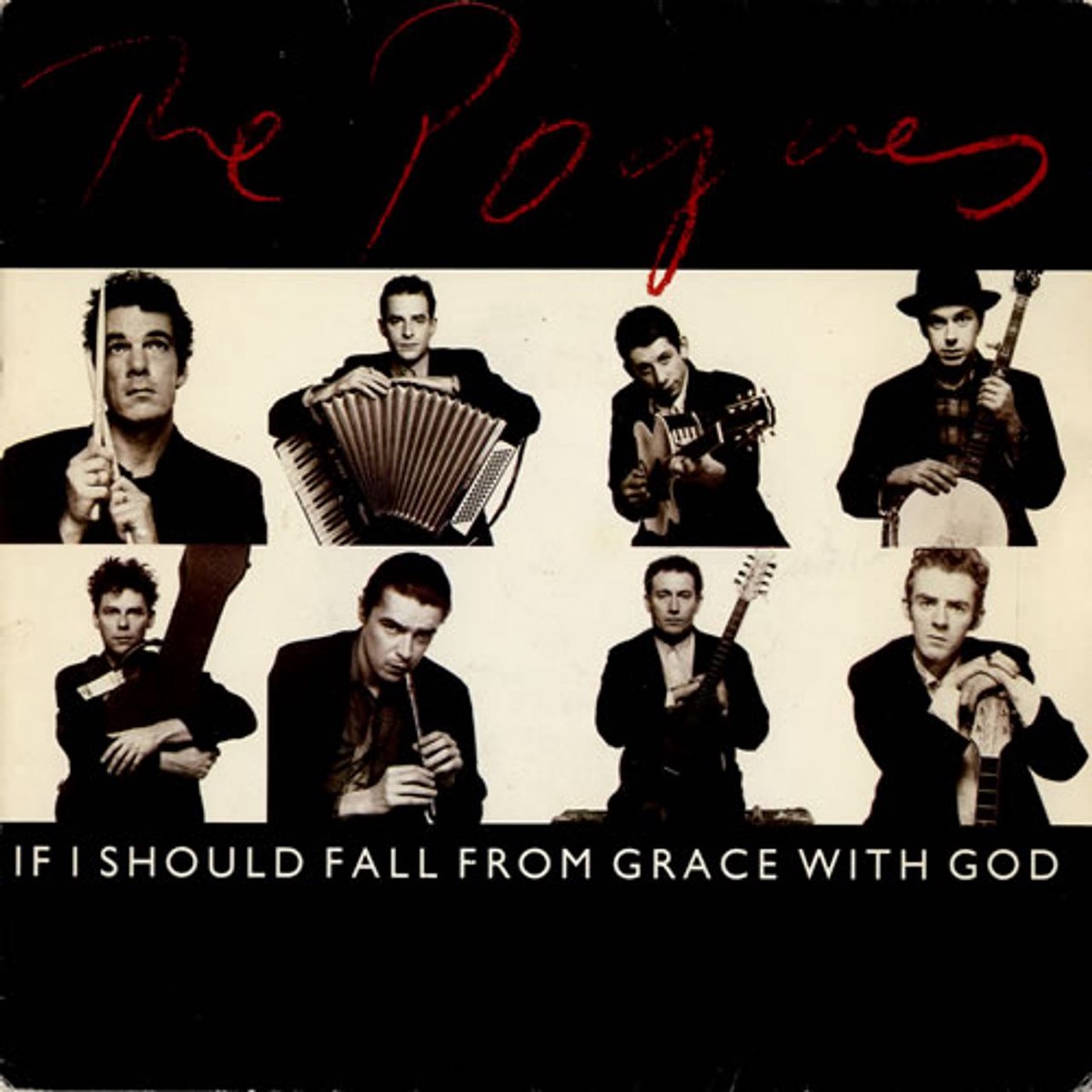 The Pogues If I Should Fall From Grace With God – White Vinyl UK 7 vinyl