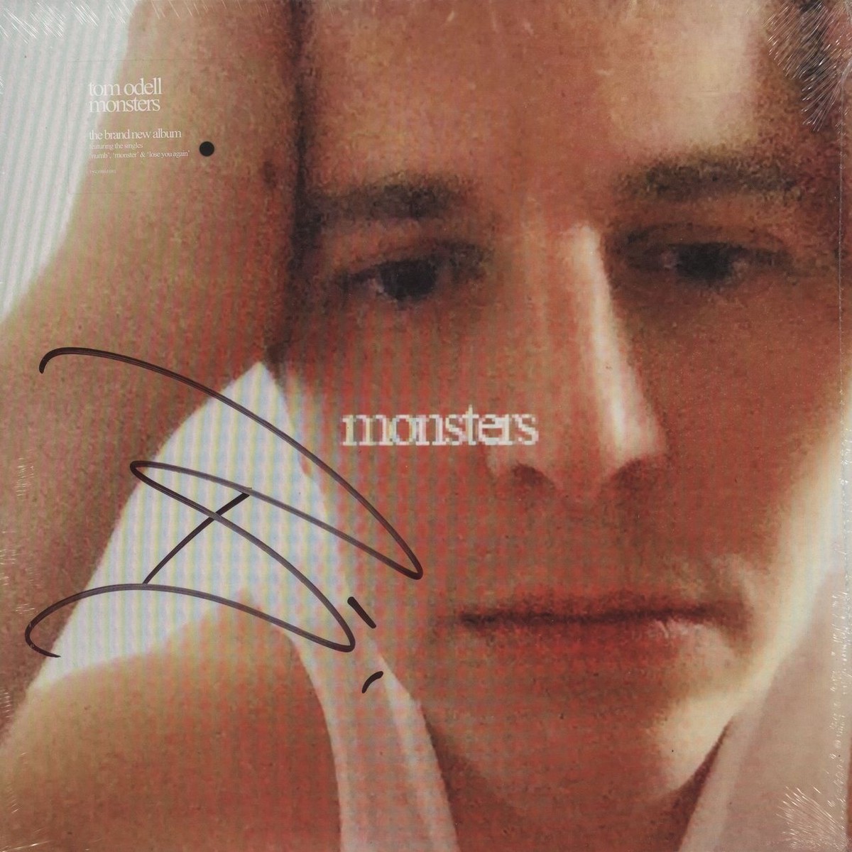 Tom Odell Monsters – Autographed – Sealed UK Vinyl LP
