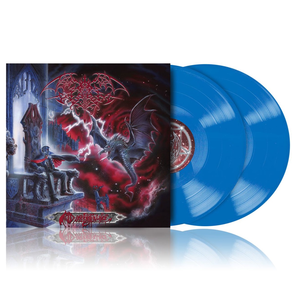 Worm Necropalace – Blue Vinyl – Sealed UK 2-LP vinyl set
