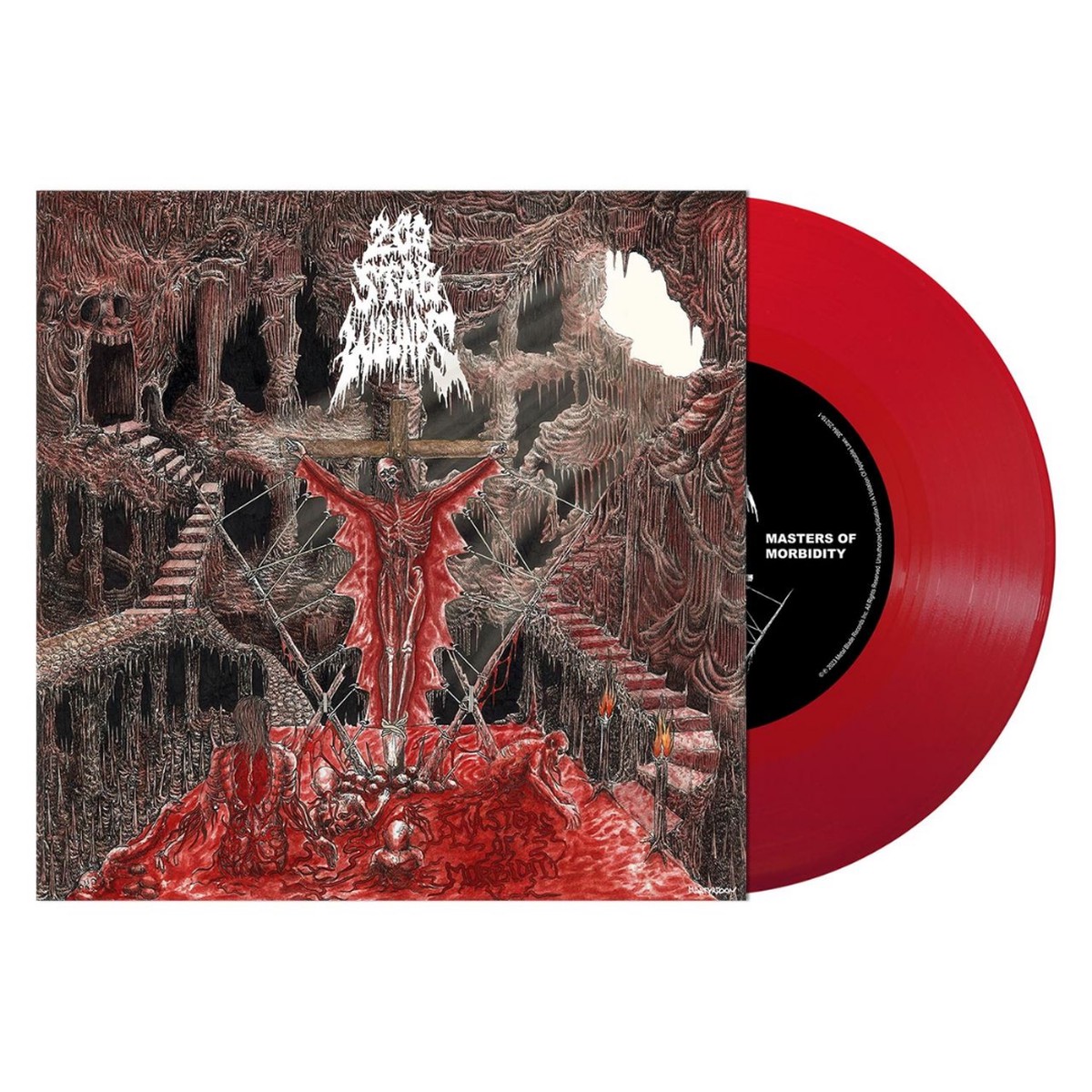 200 STAB WOUNDS MASTERS OF MORBIDITY 7 EP (Blood Red Vinyl)