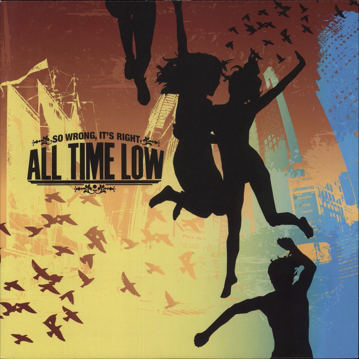 All Time Low So Wrong Its Right – Orange W White Splatter Vinyl US Vinyl LP