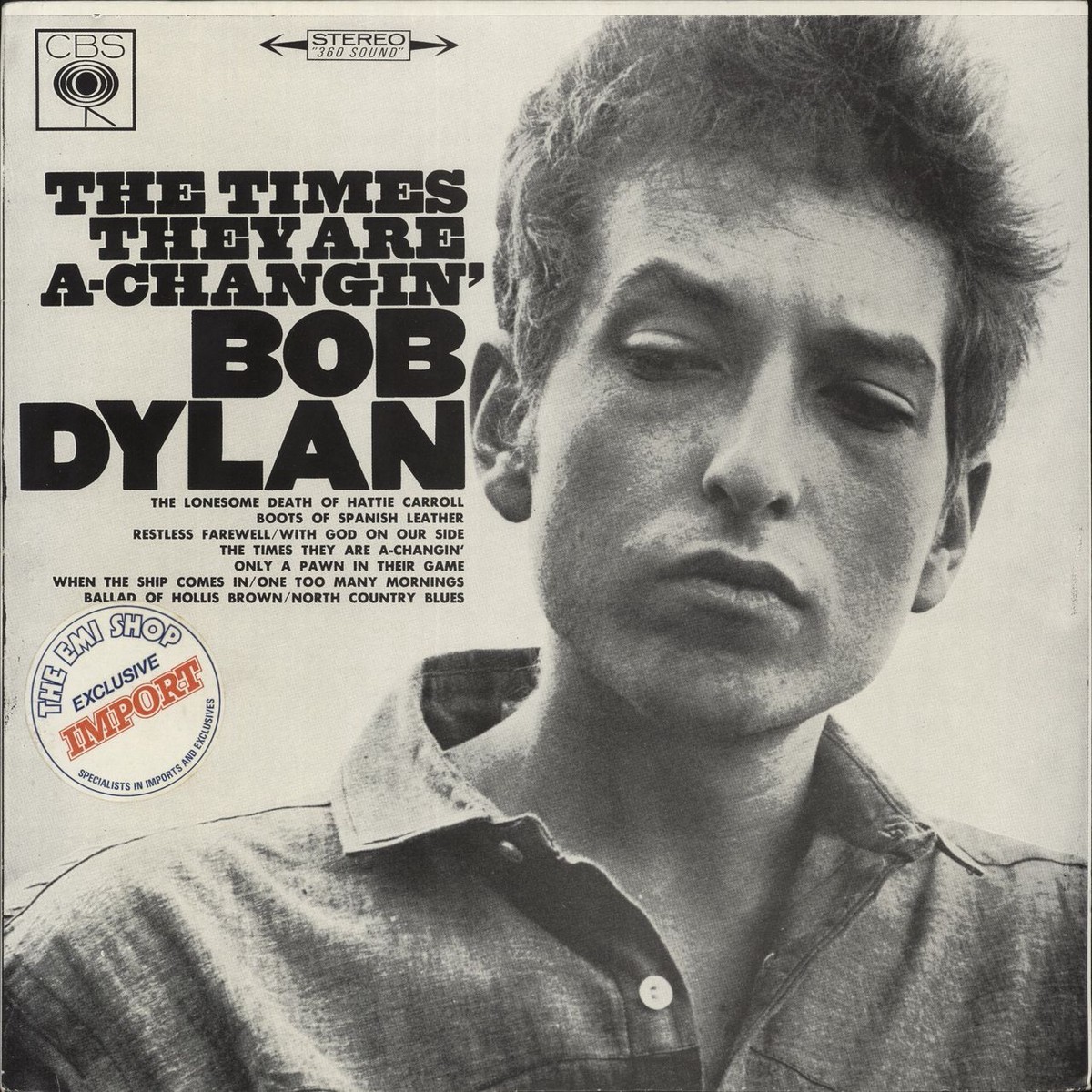 Bob Dylan The Times They Are A-Changin Australian Vinyl LP