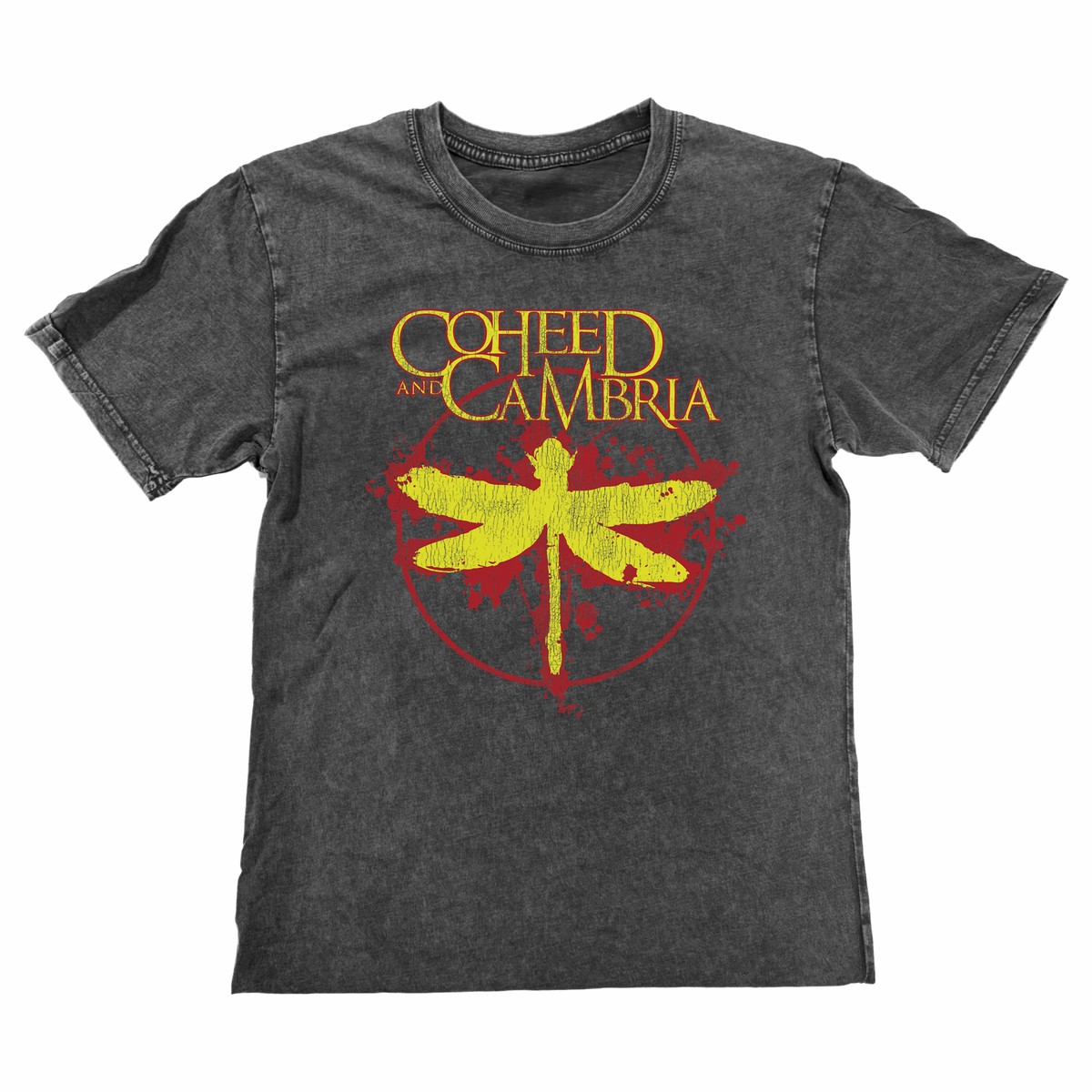 COHEED AND CAMBRIA DRAGONFLY LIMITED EDITION EXCLUSIVE STONEWASH T-SHIRT