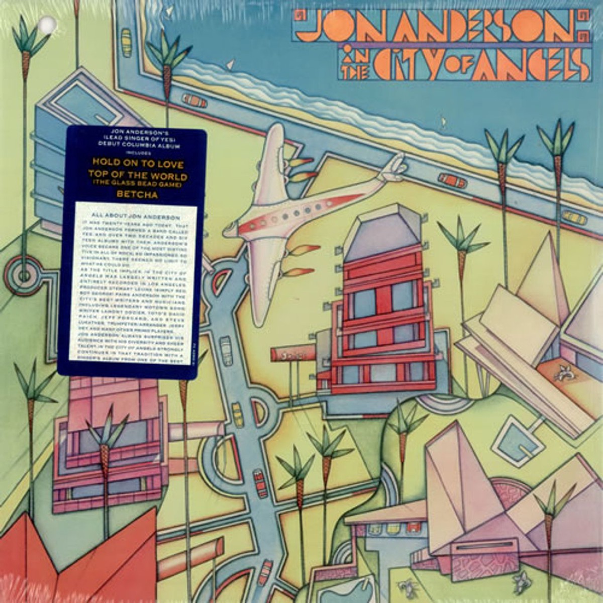 Jon Anderson In The City Of Angels – Sealed US Vinyl LP