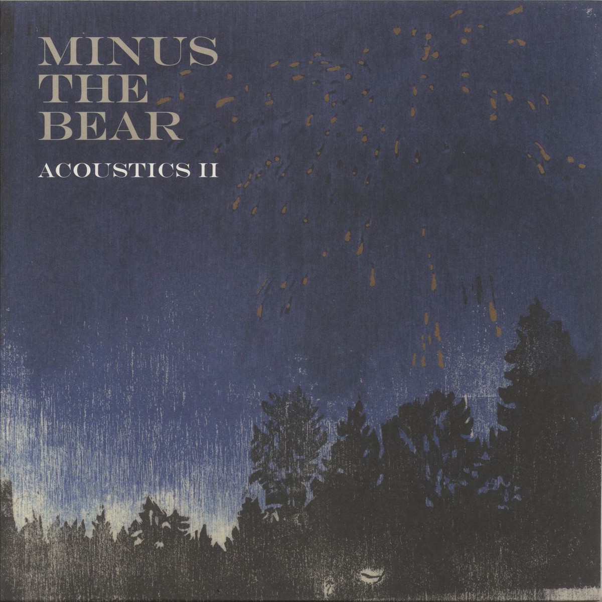 Minus The Bear Acoustics II – Tri-color (Red Blue Black) Split Vinyl US Vinyl LP