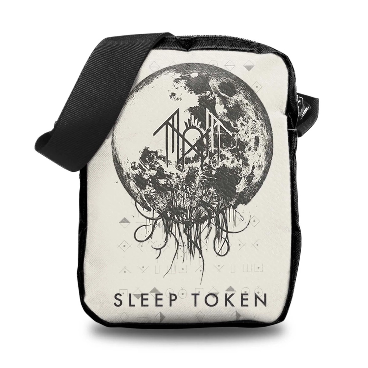 SLEEP TOKEN - THE SUMMONING - WHITE CROSSBODY BAG