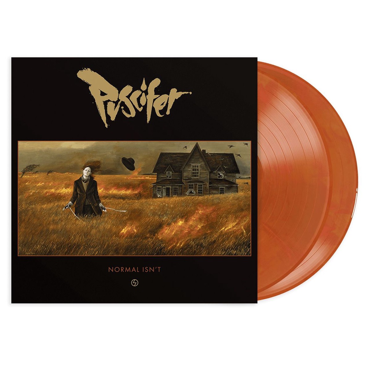 Puscifer Normal Isnt - Orange Swirl Vinyl - Sealed UK 2-LP vinyl set