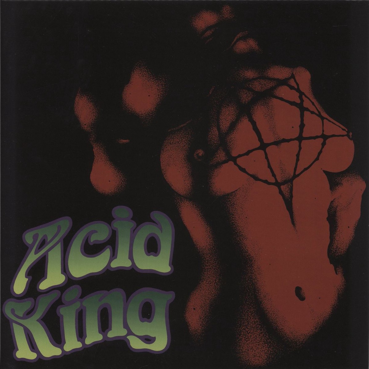 Acid King Free Down With The Crown - Red White and Blue Merge Vinyl US Vinyl LP