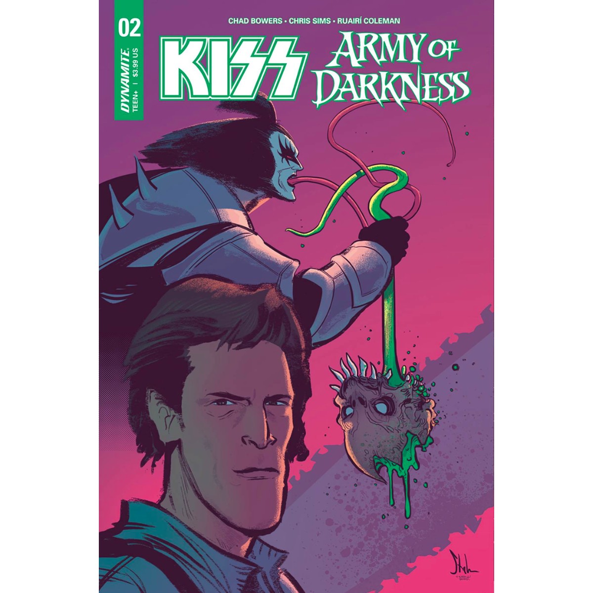 KISS ARMY OF DARKNESS 2 (COVER A STRAHM) COMIC BOOK