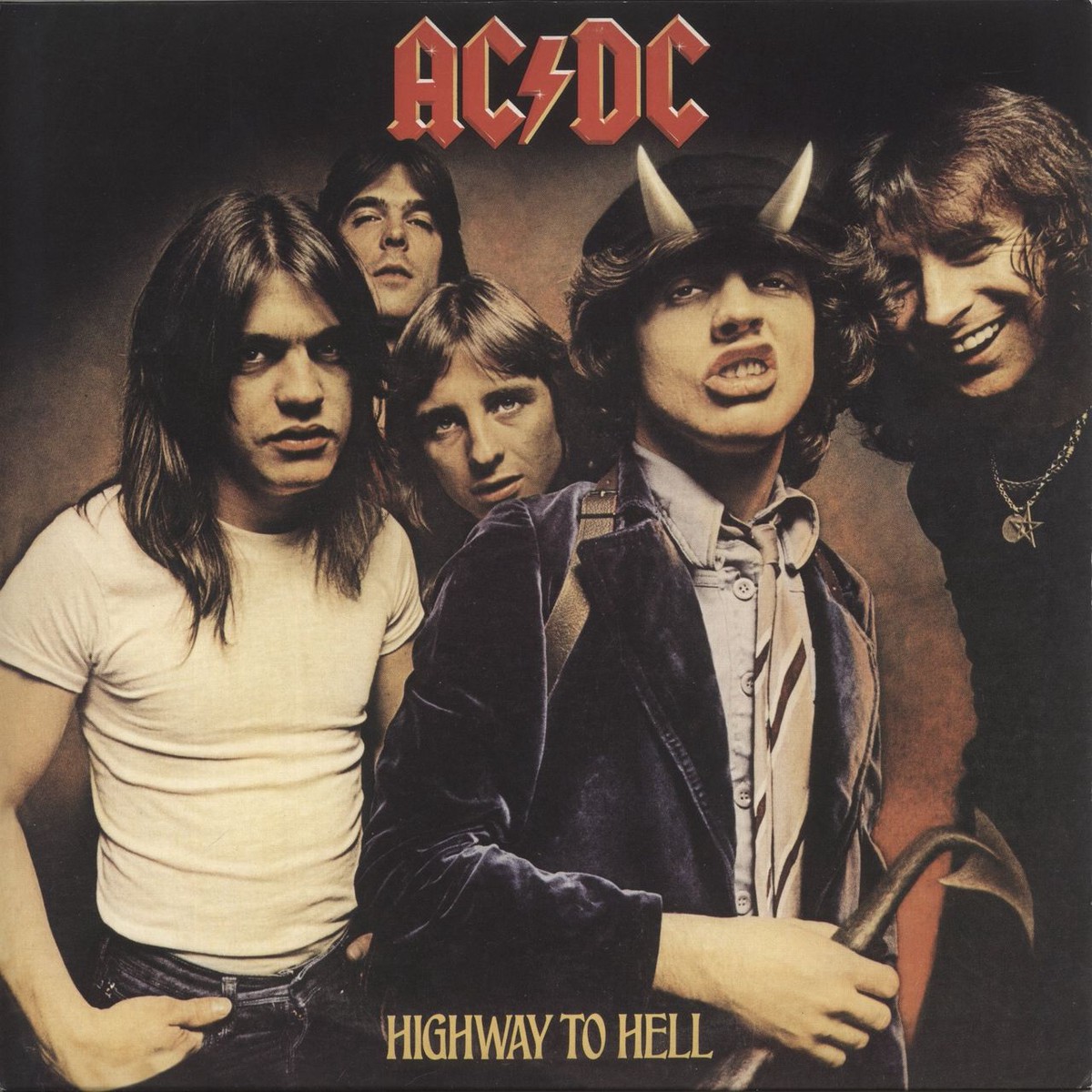 ACDC Highway To Hell - Hellfire Red Orange Vinyl 50th Anniversary UK Vinyl LP