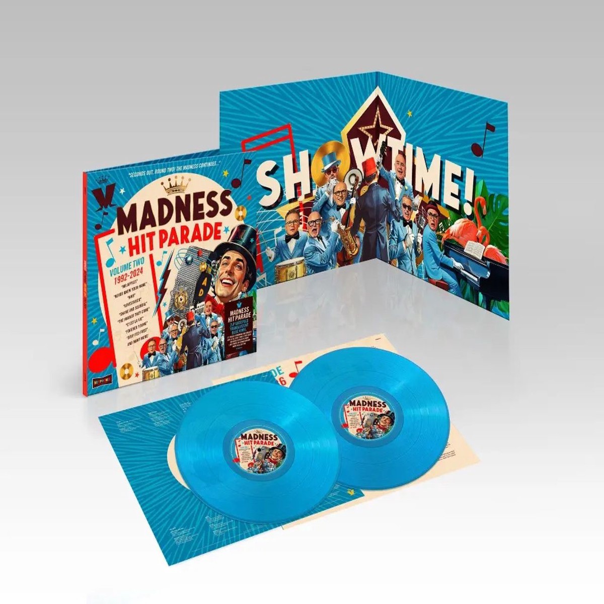 Madness Hit Parade Volume Two 1992-2024 - Translucent Blue Vinyl - Sealed UK 2-LP vinyl set