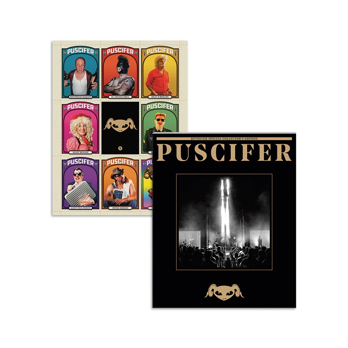 REVOLVER SPECIAL COLLECTORS EDITION ISSUE FEATURING PUSCIFER
