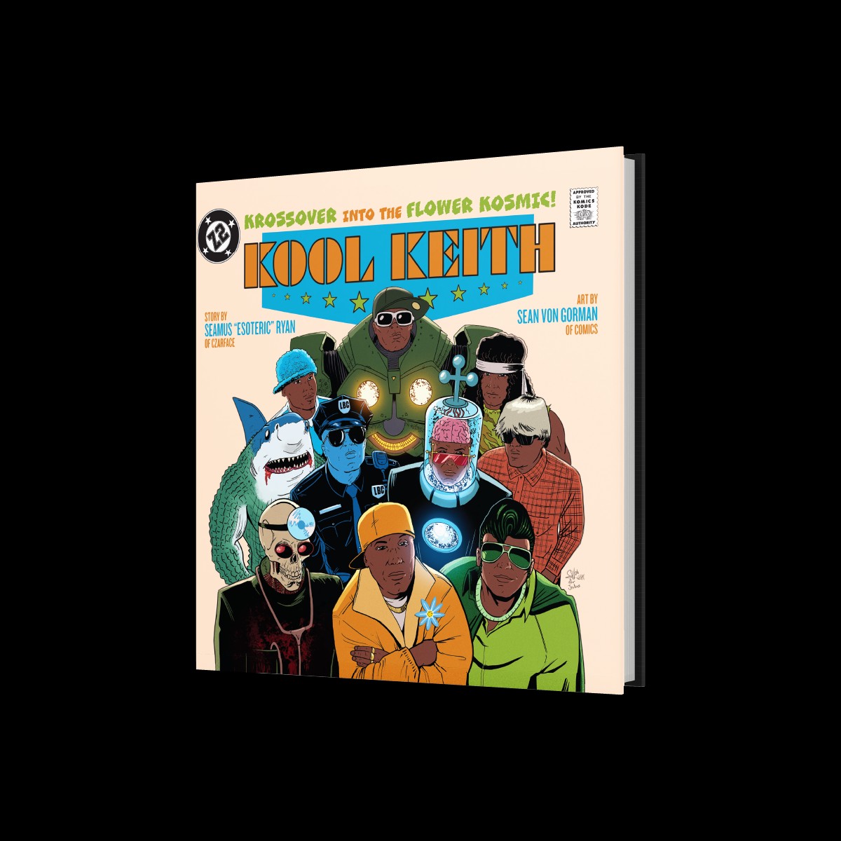 KOOL KEITH KROSSOVER IN THE FLOWER KOSMIC GRAPHIC NOVEL