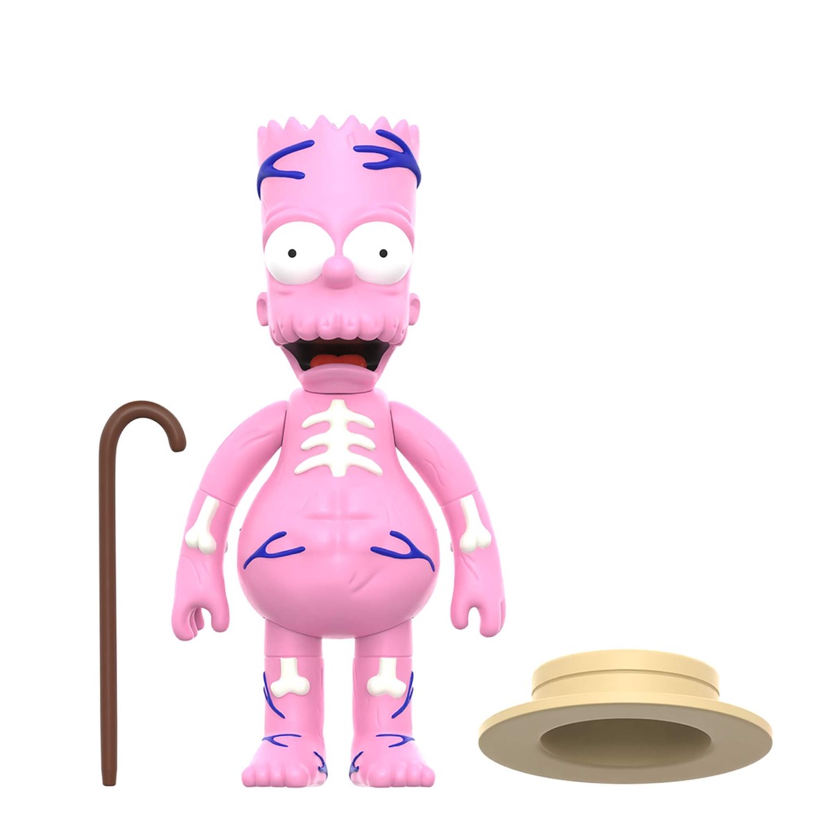 THE SIMPSONS REACTION WAVE 3 TREEHOUSE OF HORROR - INSIDE OUT BART FIGURE