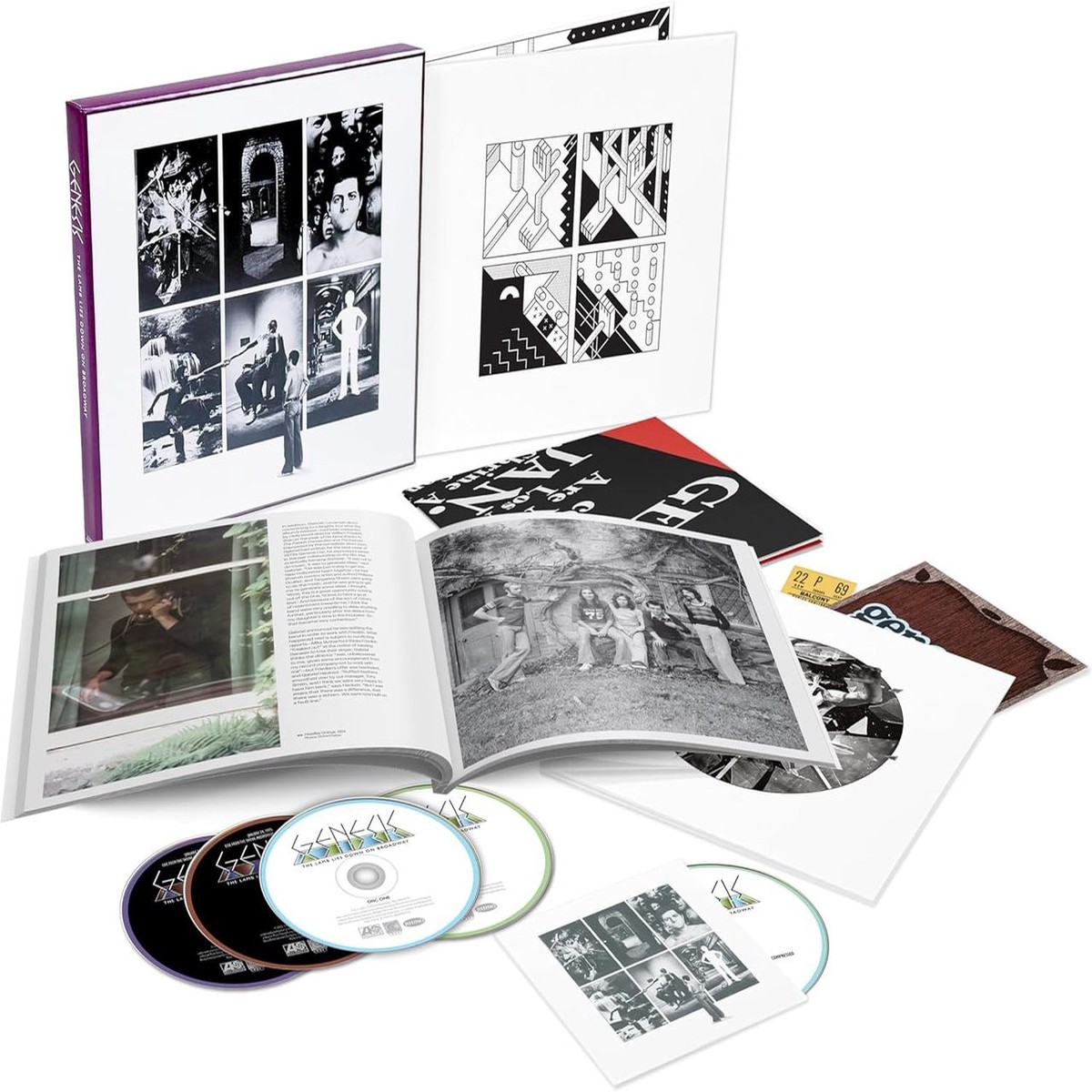 Genesis The Lamb Lies Down On Broadway - 4CDBlu-Ray Super Deluxe Edition - Sealed UK Cd album box set