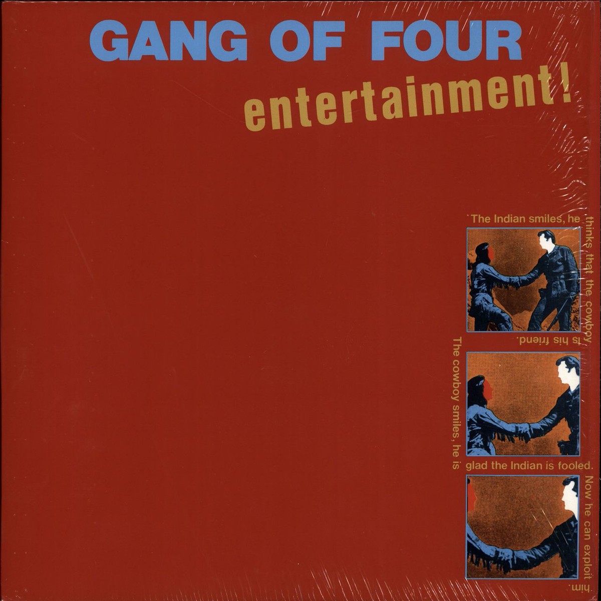 Gang Of Four Entertainment - 180 Gram Black Vinyl - Sealed UK Vinyl LP