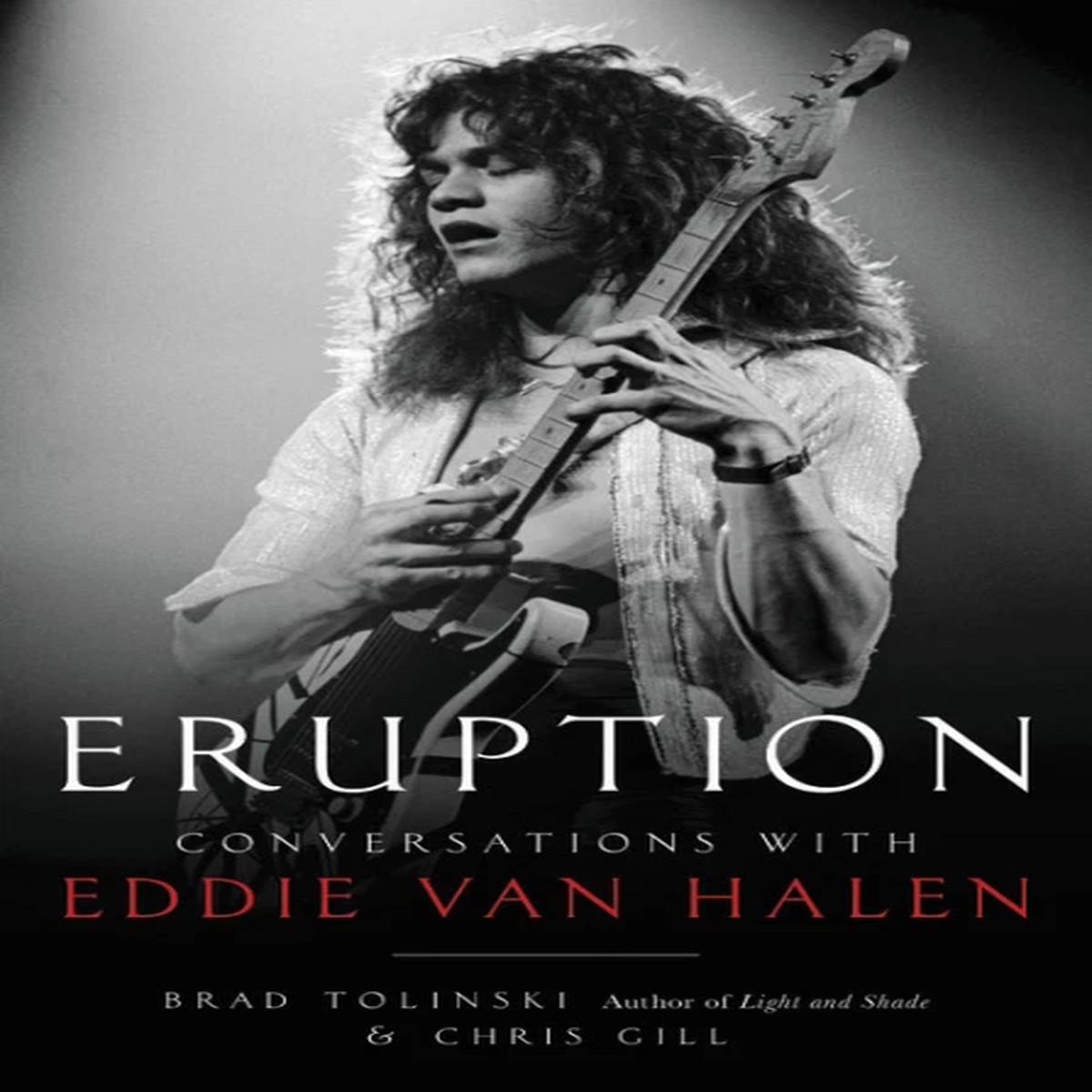 EDDIE VAN HALEN ERUPTION HARDCOVER BOOK