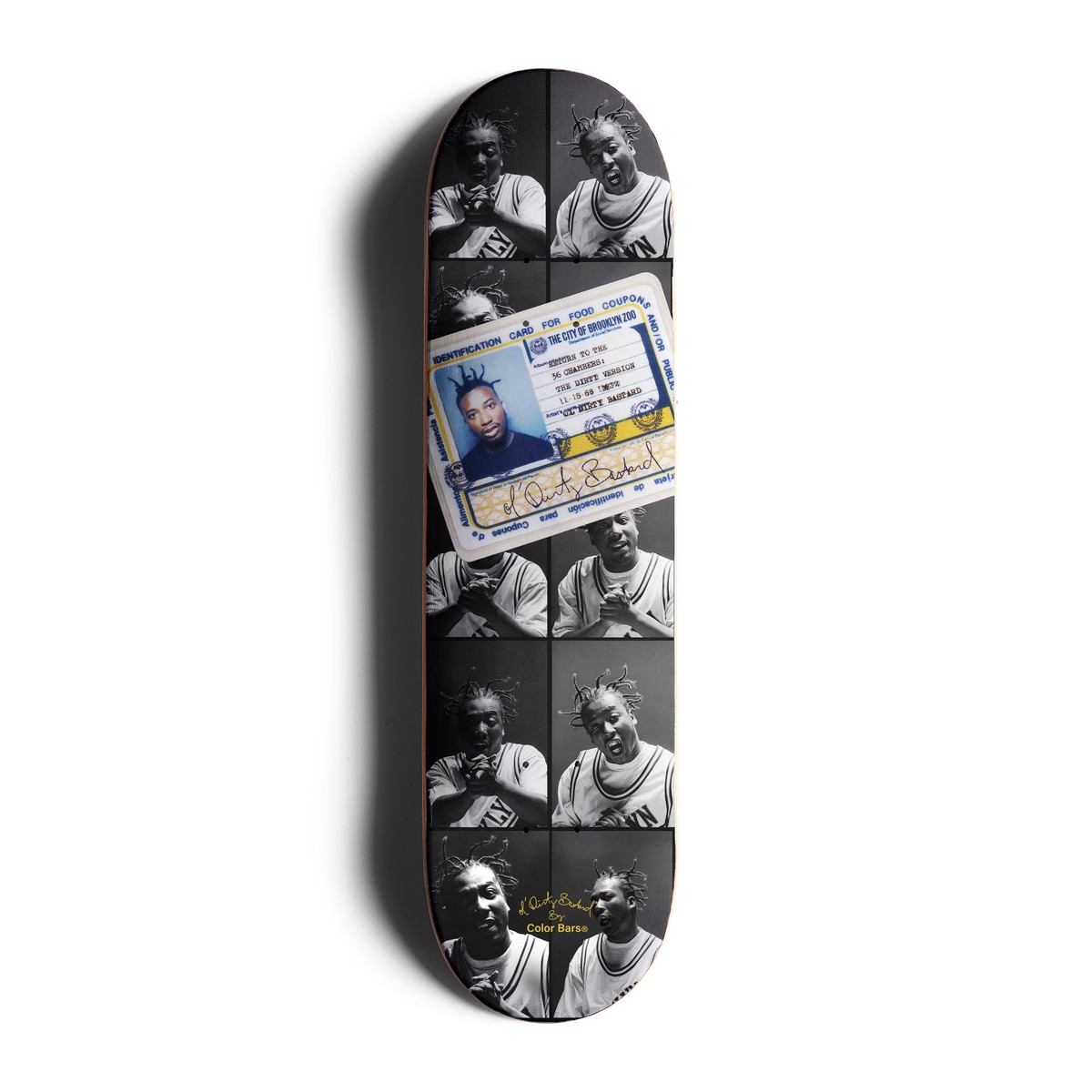 OL DIRTY BASTARD ID CARD SKATEBOARD