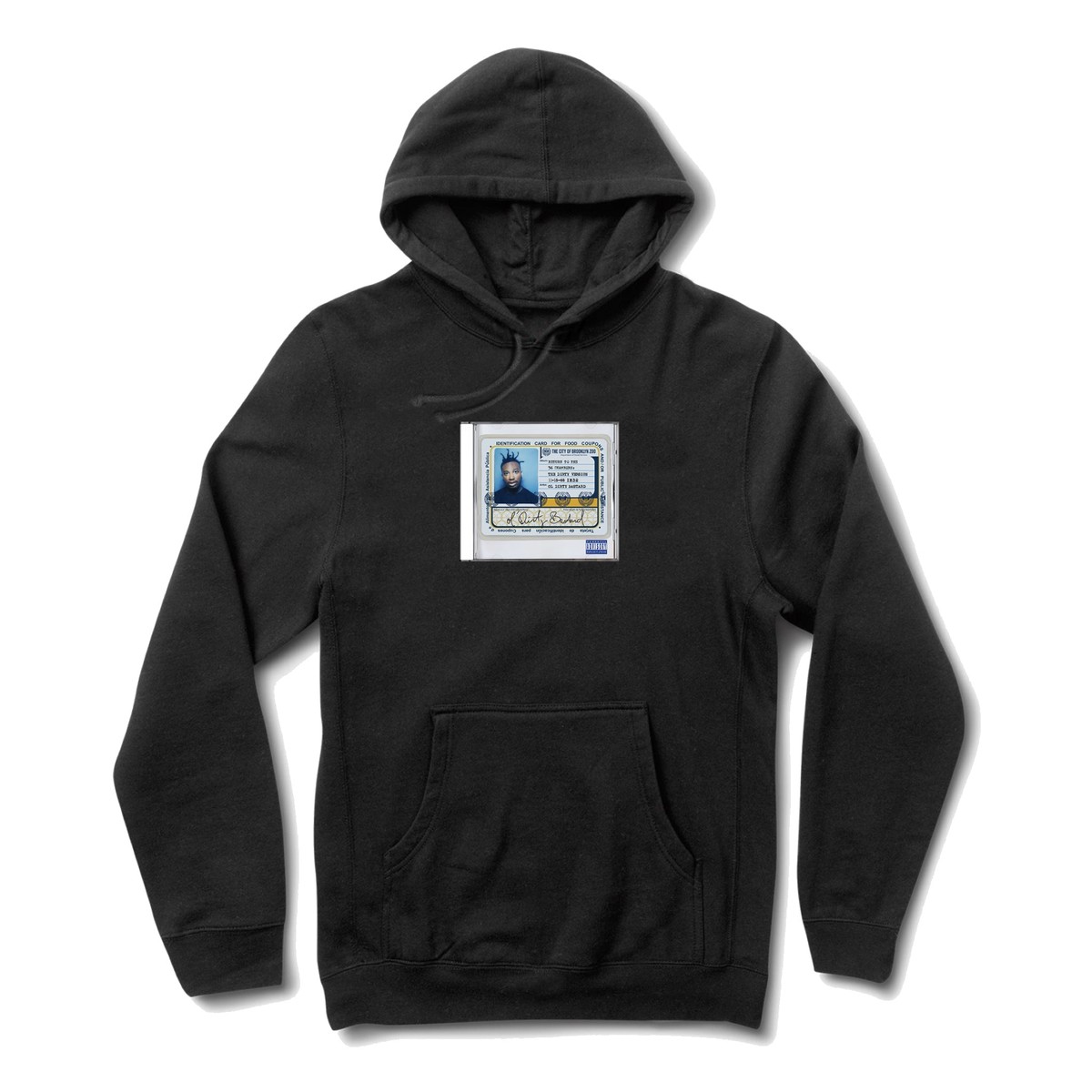 OL DIRTY BASTARD CD HOODIE (BLACK)