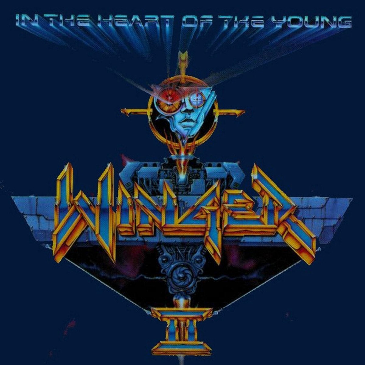 WINGER IN THE HEART OF THE YOUNG LP (Translucent Red Vinyl)