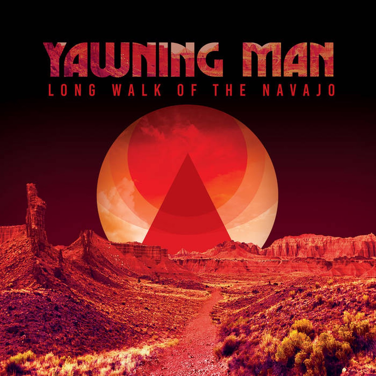Yawning Man Long Walk Of The Navajo