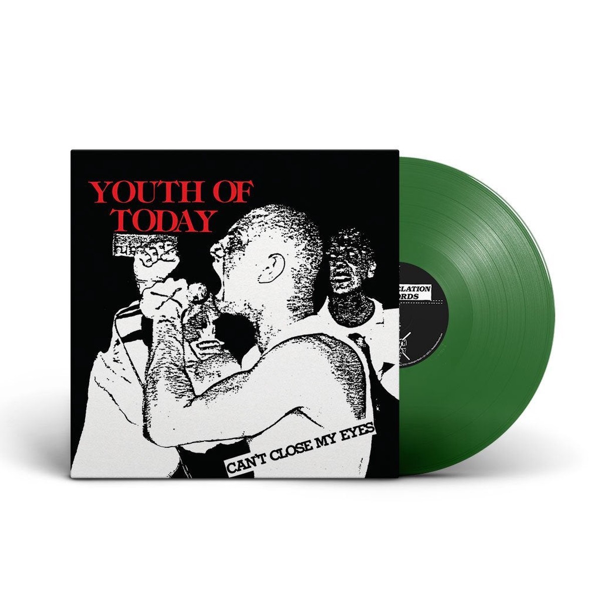 YOUTH OF TODAY CANT CLOSE MY EYES LP (Green Vinyl)