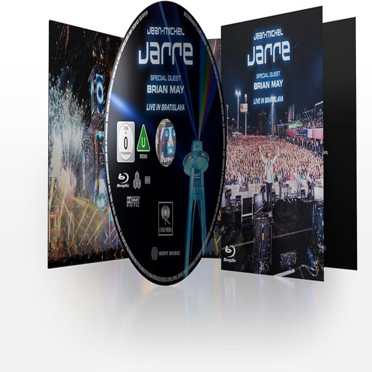 Jean-Michel Jarre Live In Bratislava - The Full Concert Movie - Blu-Ray 4K Dolby True HD 51 - Sealed UK Blu Ray