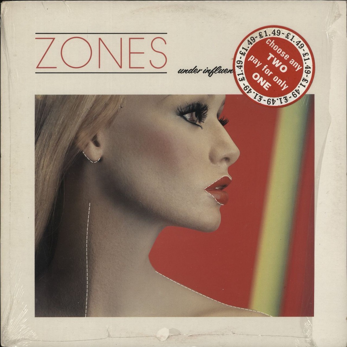 Zones Under Influence - Model Cover UK Vinyl LP