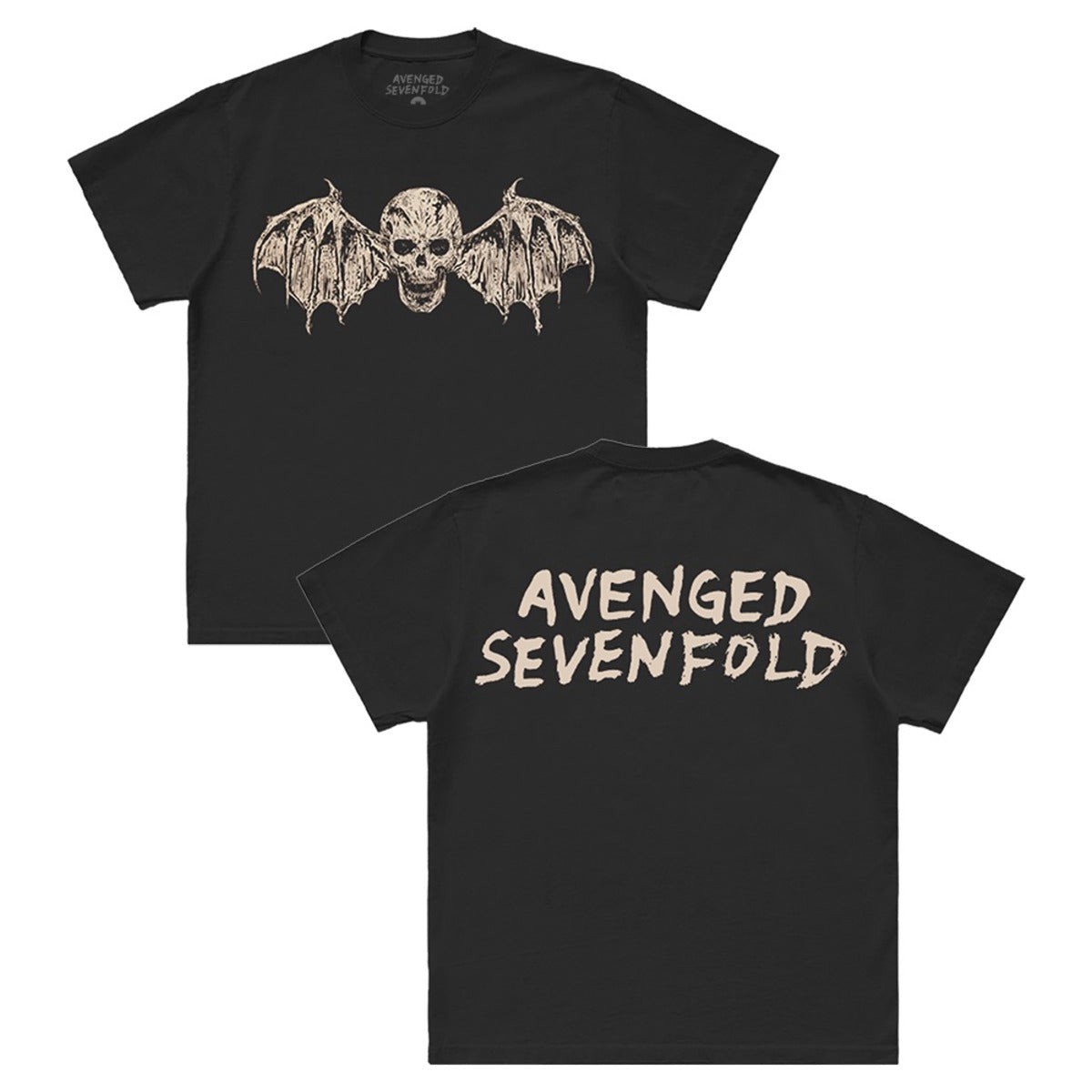 AVENGED SEVENFOLD HELL BAT T-SHIRT
