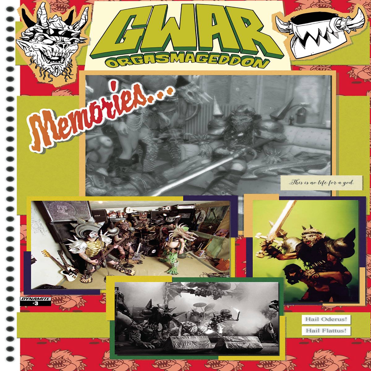 GWAR ORGASMAGEDDON 3 (OF 4) (Cover C Scrapbook) COMIC BOOK
