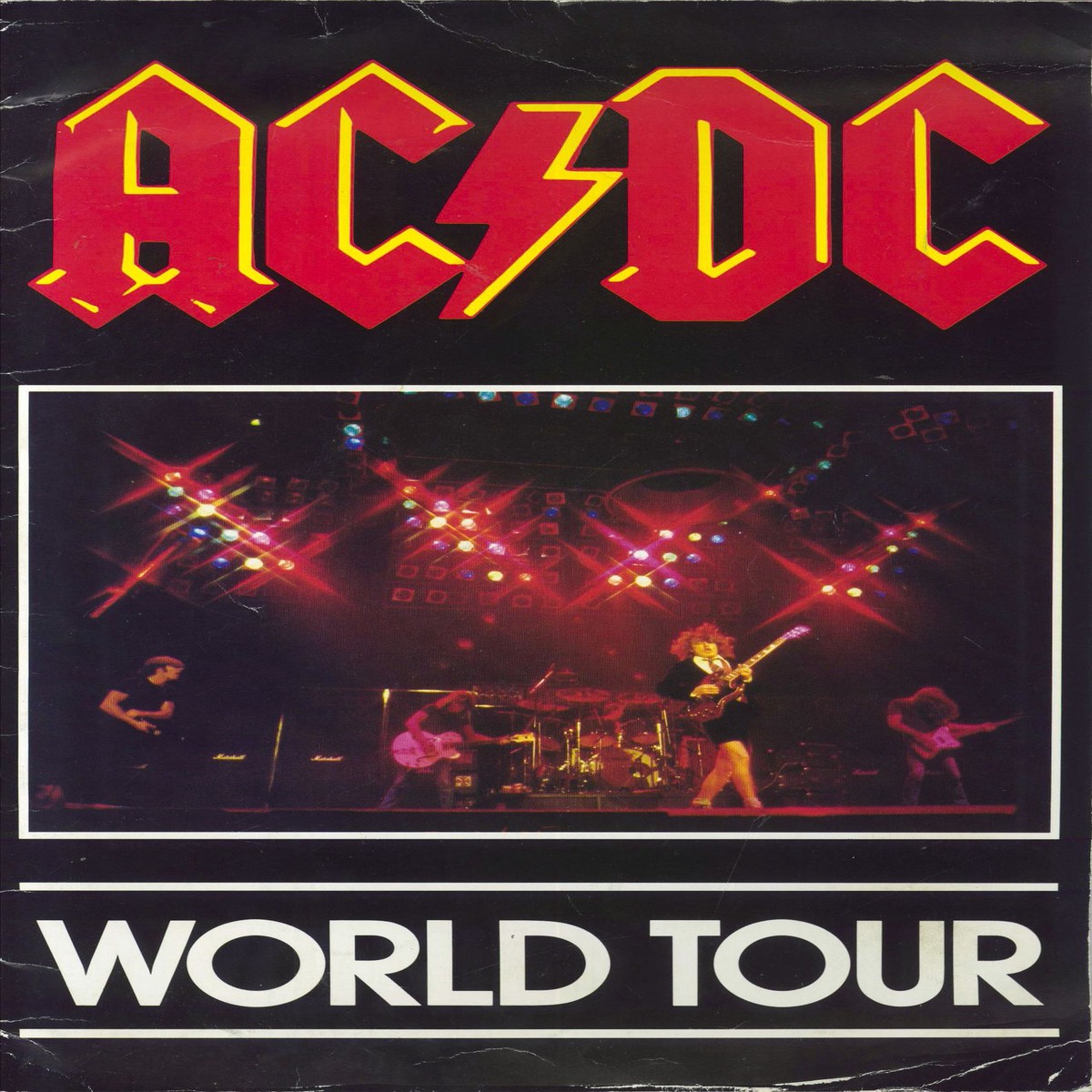 ACDC World Tour Ticket Stub - EX UK Tour programme