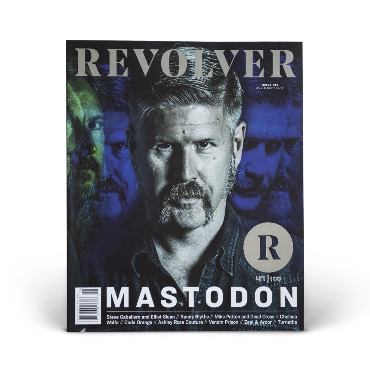 REVOLVER SILVER COLLECTORS EDITION RELAUNCH ISSUE FEATURING MASTODON BILL KELLIHER COVER