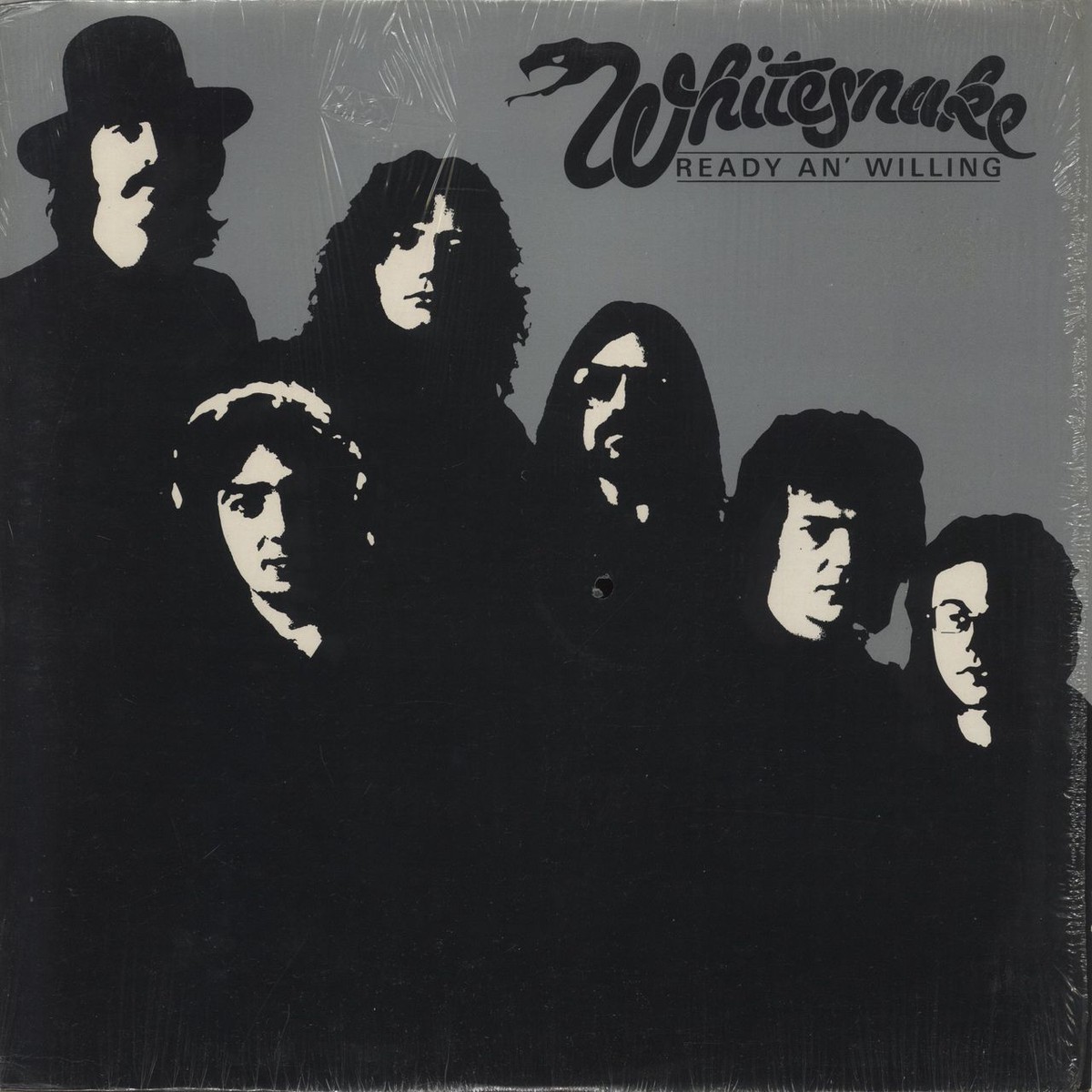 Whitesnake Ready An Willing Insert - Open Shrink UK Vinyl LP