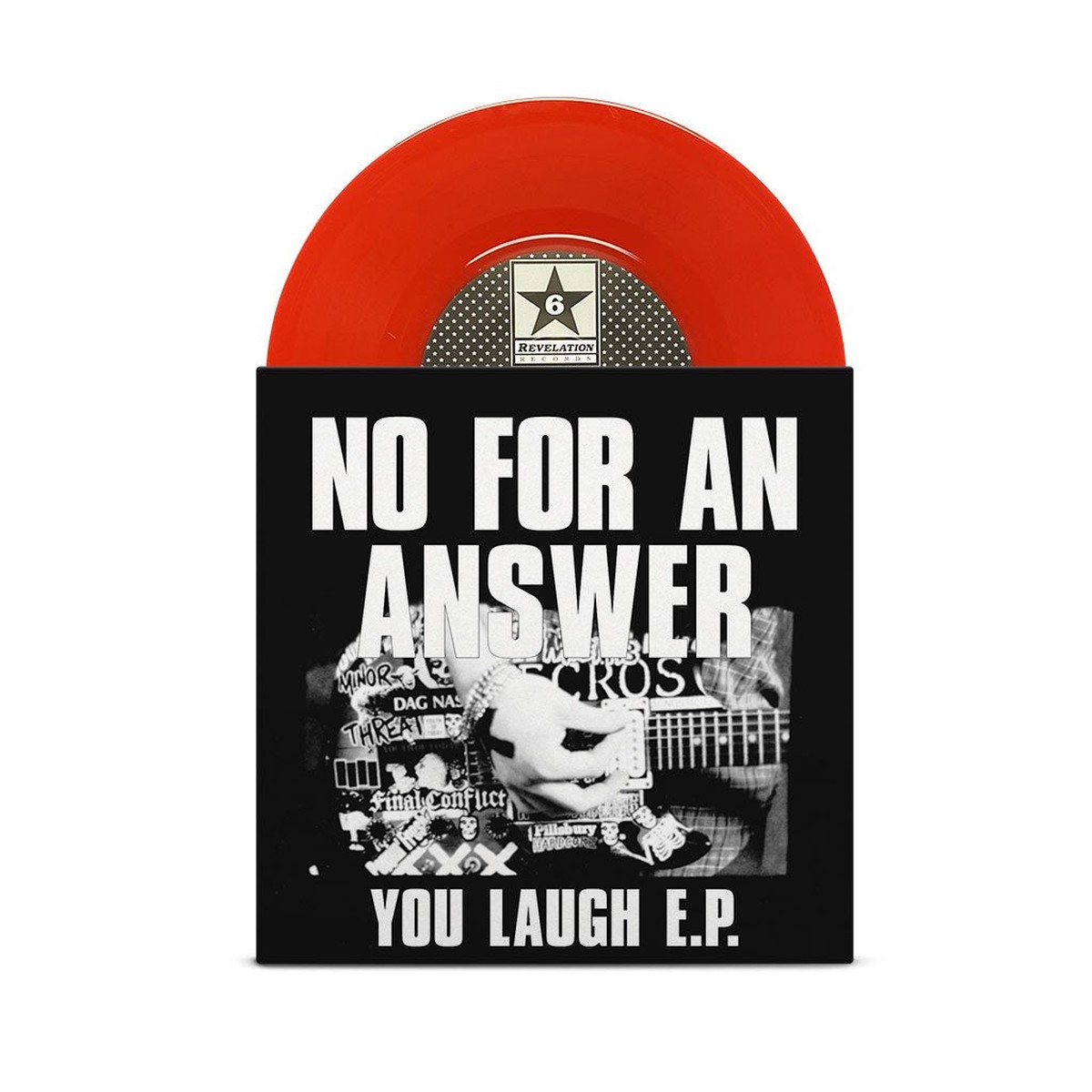 NO FOR AN ANSWER YOU LAUGH 7 EP (Red Vinyl)