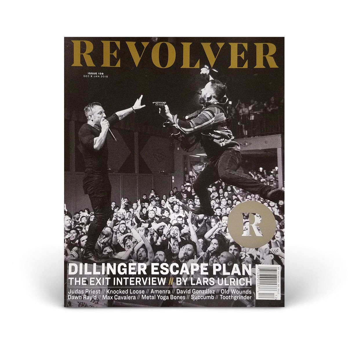 REVOLVER DECJAN 2018 ISSUE SILVER COLLECTORS EDITION FEATURING DILLINGER ESCAPE PLAN